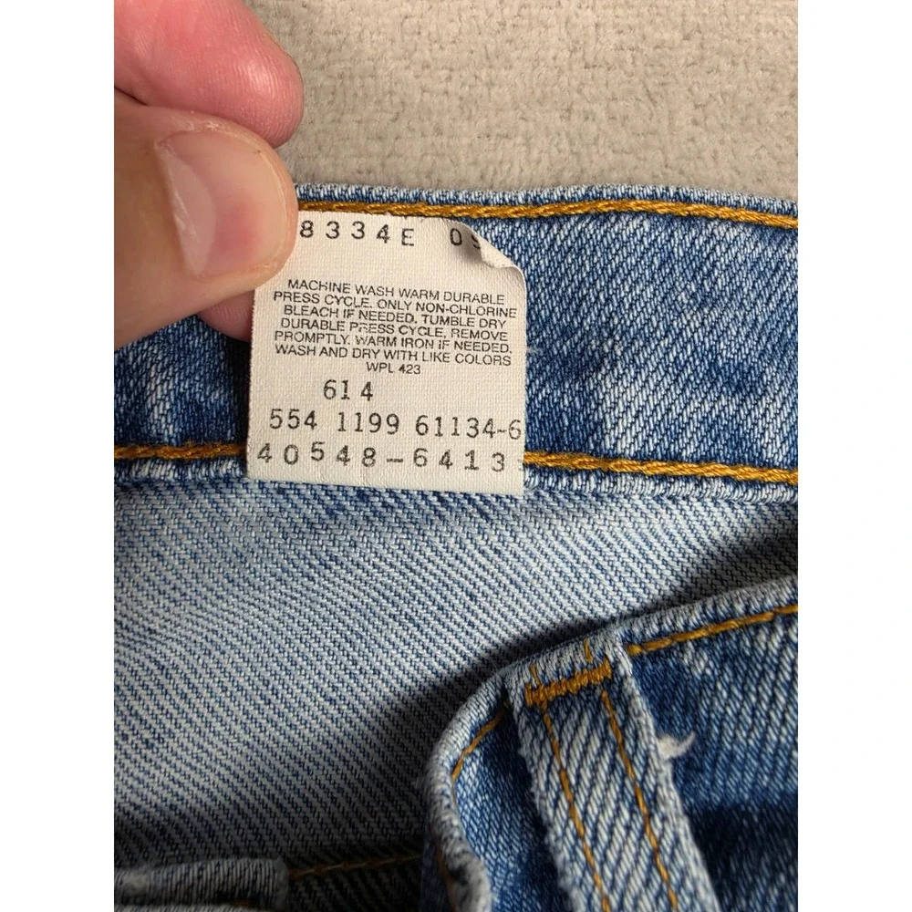 Vintage Levi's 540 Jeans Men 40x34 Blue Flex Denim Relaxed Fit Straight 1999 Y2K